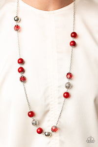 Paparazzi Necklace - Fruity Fashion - Red