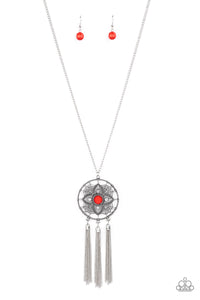 Paparazzi Necklace - Chasing Dreams - Red