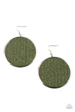 Load image into Gallery viewer, Paparazzi Earring -Wonderfully Woven - Green
