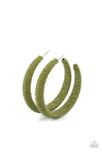 Load image into Gallery viewer, Paparazzi Earring -TWINE and Dine - Green
