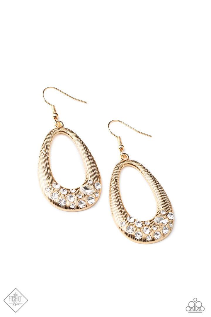 Paparazzi Earring - Better LUXE Next Time - Gold