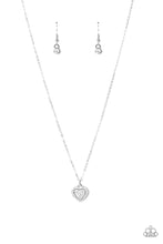Load image into Gallery viewer, Paparazzi Necklace - My Heart Goes Out To You - White
