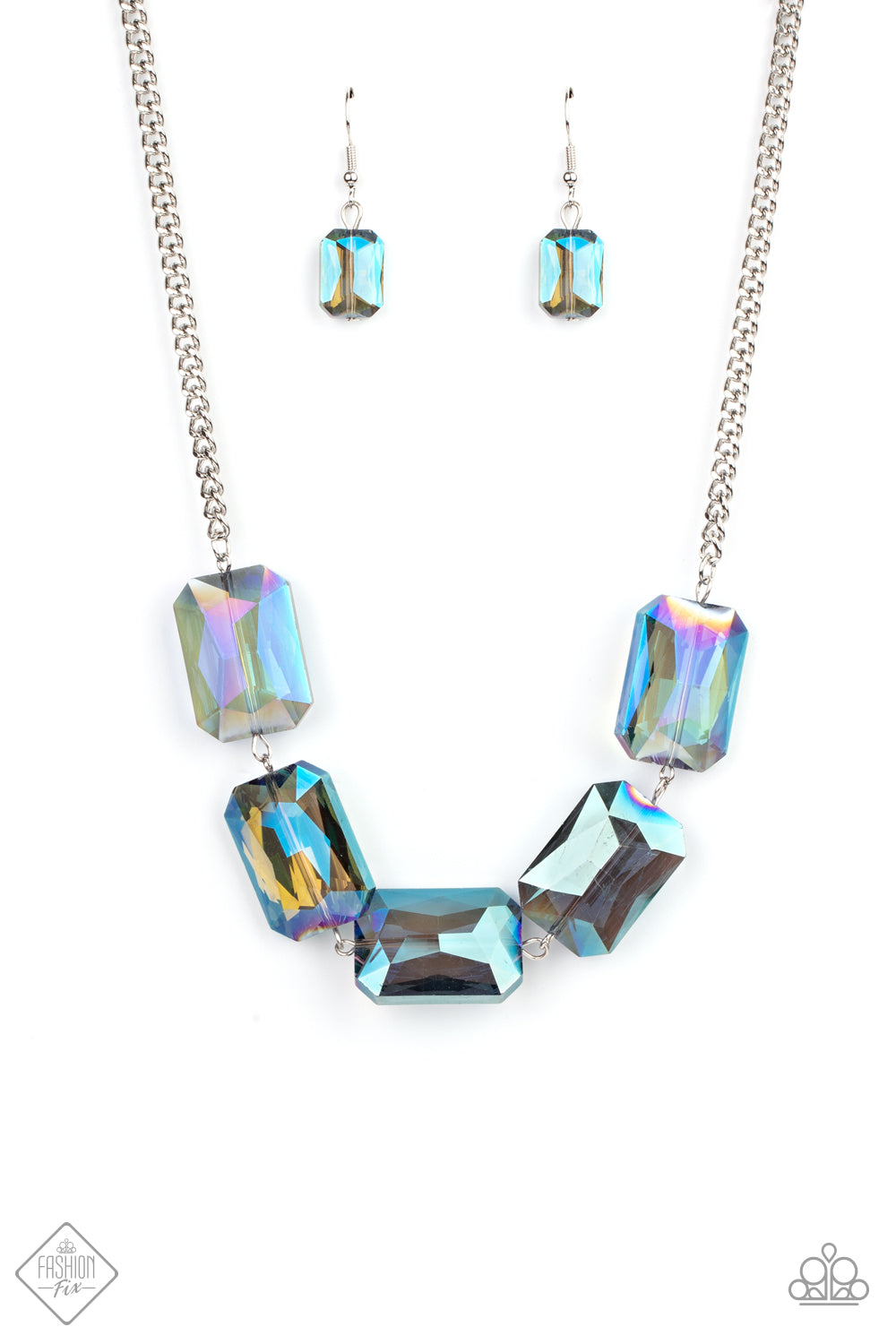 Paparazzi Necklace - Heard It On The HEIR-Waves - Blue