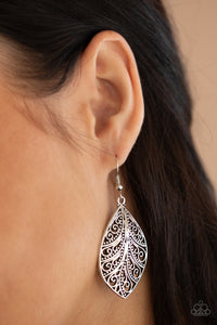 Paparazzi Earring -One VINE Day - Silver