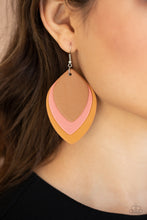 Load image into Gallery viewer, Paparazzi Earring -Light as a LEATHER - Multi

