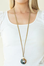 Load image into Gallery viewer, Paparazzi Necklace - Primal Paradise - Brown
