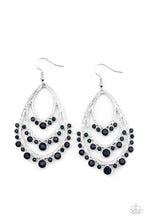Load image into Gallery viewer, Paparazzi Earring -Break Out In TIERS - Blue
