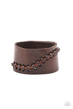 Load image into Gallery viewer, Paparazzi Bracelet - Every Stitch Way - Brown
