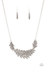 Load image into Gallery viewer, Paparazzi Necklace - Queen of the QUILL - Silver

