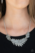 Load image into Gallery viewer, Paparazzi Necklace - Queen of the QUILL - Silver
