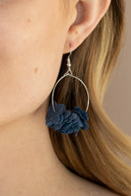 Load image into Gallery viewer, Paparazzi Earring - Flirty Florets - Blue
