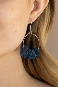 Paparazzi Earring - Flirty Florets - Blue