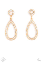 Load image into Gallery viewer, Paparazzi Earring -Regal Revival - Gold
