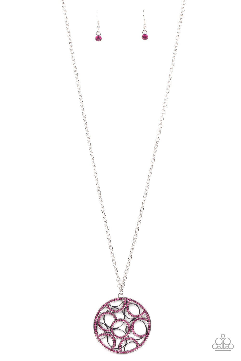 Paparazzi Necklace - Thanks a MEDALLION - Pink