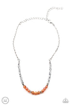 Load image into Gallery viewer, Paparazzi Necklace - Space Odyssey - Orange
