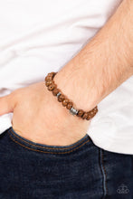 Load image into Gallery viewer, Paparazzi Bracelet - Natural State of Mind - Brown
