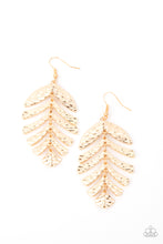 Load image into Gallery viewer, Paparazzi Earring - Palm Lagoon - Gold
