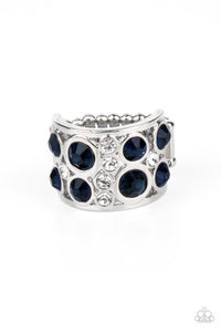 Paparazzi Ring - High Roller Royale - Blue