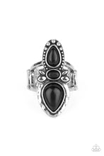 Load image into Gallery viewer, Paparazzi Ring - In a BADLANDS Mood - Black
