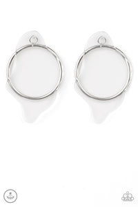 Paparazzi Earring -Clear The Way! - White