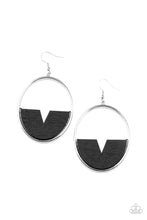 Load image into Gallery viewer, Paparazzi Earring -Island Breeze - Black
