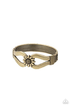 Load image into Gallery viewer, Paparazzi Bracelet - Let A Hundred SUNFLOWERS Bloom - Brass
