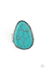 Load image into Gallery viewer, Paparazzi Ring - Marble Mecca - Blue
