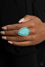 Load image into Gallery viewer, Paparazzi Ring - Marble Mecca - Blue
