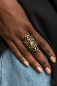 Paparazzi Ring - Perennial Posh - Brass