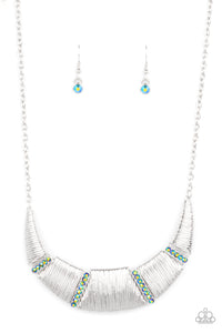 Paparazzi Necklace - Going Through Phases - Multi