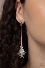 Load image into Gallery viewer, Paparazzi Earring - Keep Them In Suspense - Copper
