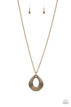 Load image into Gallery viewer, Paparazzi Necklace - Glitz and Grind - Brass
