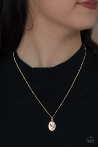 Paparazzi Necklace - Be The Peace You Seek - Gold