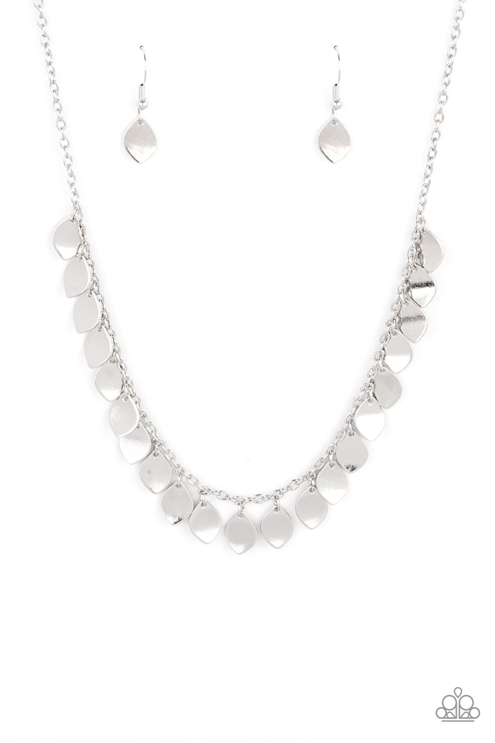 Paparazzi Necklace - Dainty DISCovery - Silver
