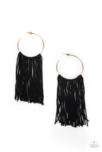 Load image into Gallery viewer, Paparazzi Earring - Flauntable Fringe - Gold
