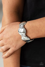 Load image into Gallery viewer, Paparazzi Bracelet - Going, Going, GONG! - Silver
