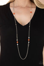 Load image into Gallery viewer, Paparazzi Necklace - Teasingly Trendy - Orange
