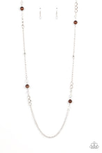 Load image into Gallery viewer, Paparazzi Necklace - Teasingly Trendy - Brown
