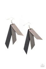 Load image into Gallery viewer, Paparazzi Earring -Suede Shade - Silver
