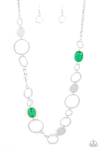 Paparazzi Necklace - Colorful Combo - Green