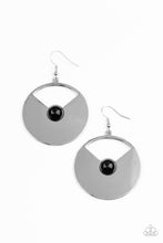 Load image into Gallery viewer, Paparazzi Earring - Record-Breaking Brilliance - Black
