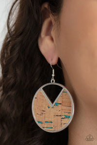 Paparazzi Earring - Nod To Nature - Blue