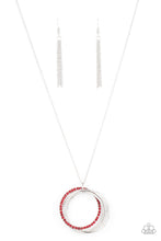 Load image into Gallery viewer, Paparazzi Necklace - Harmonic Halos - Red
