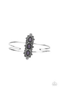 Paparazzi Bracelet - Fairytale Flowerbeds - Purple
