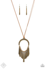 Load image into Gallery viewer, Paparazzi Necklace - You Wouldn&#39;t FLARE! - Brass
