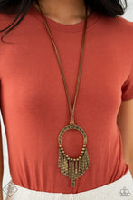 Load image into Gallery viewer, Paparazzi Necklace - You Wouldn&#39;t FLARE! - Brass
