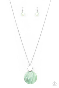 Paparazzi Necklace - Tidal Tease - Green