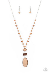 Paparazzi Necklace - Naturally Essential - Brown