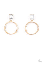 Load image into Gallery viewer, Paparazzi Earring - Prismatic Perfection - Gold
