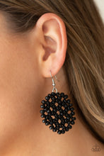 Load image into Gallery viewer, Paparazzi Earring - Summer Escapade - Black
